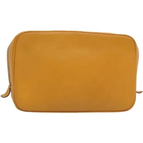 Pre-owned Leather clutches , female, Sizes: ONE SIZE - Louis Vuitton Vintage - Modalova