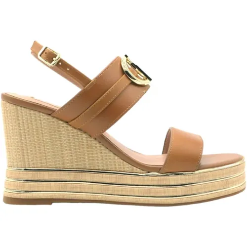 Wedge Sandals , female, Sizes: 7 UK, 5 UK, 3 UK, 4 UK - Liu Jo - Modalova