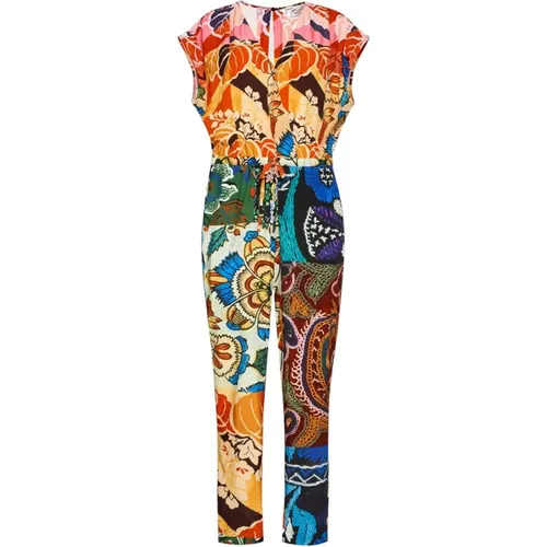 Stylischer Jumpsuit für Frauen , Damen, Größe: M - Desigual - Modalova