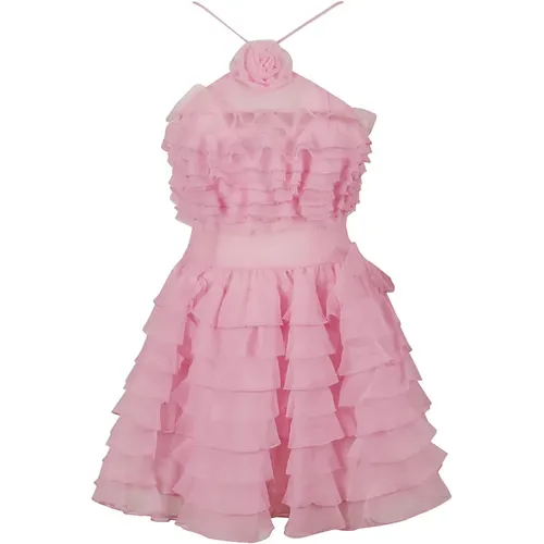 Florian Tulip Mini Dress , female, Sizes: XS, S - Staud - Modalova