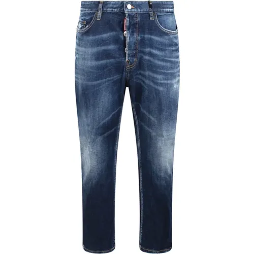 Dark Everyday Wash BRO Jeans , male, Sizes: XS, S, L - Dsquared2 - Modalova