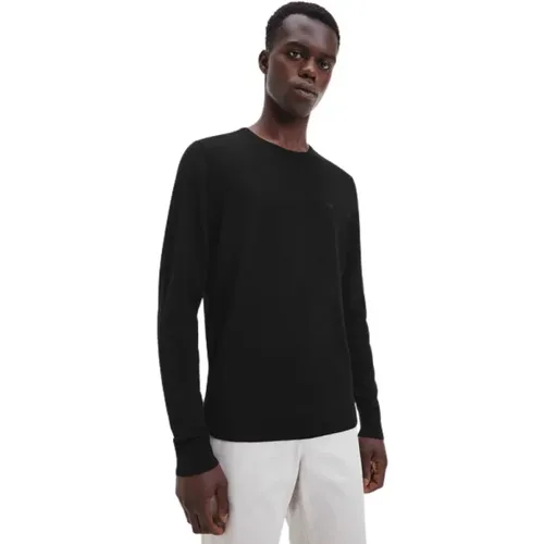 Merino Wool Sweater , male, Sizes: 3XL, S, M, L, XL, 2XL - Calvin Klein - Modalova