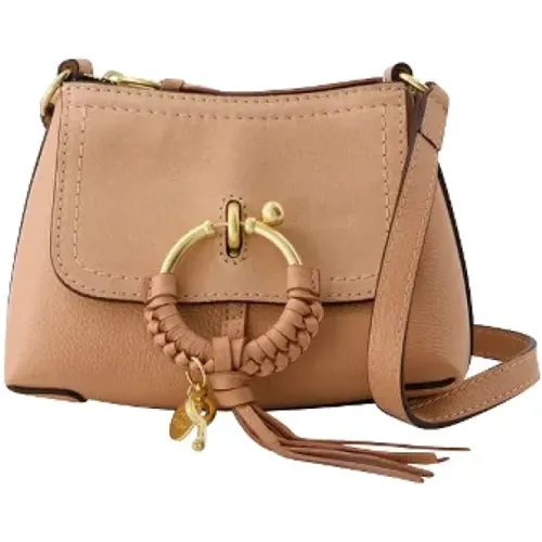 Leather handbags , female, Sizes: ONE SIZE - Chloé - Modalova