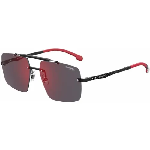 Matte Black Stylish Sunglasses , unisex, Sizes: 61 MM - Carrera - Modalova