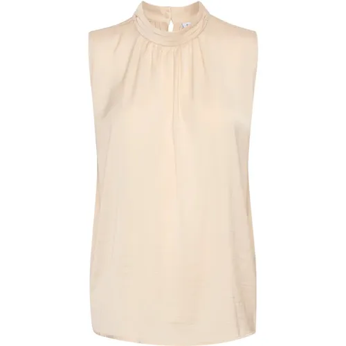 Elegant Aileensz Top Bluser in Cream , female, Sizes: M, 2XL, XL, L - Saint Tropez - Modalova