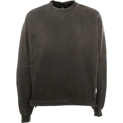 Vintage Gewaschenes Stepped Hem Sweatshirt , Herren, Größe: XL - REPRESENT - Modalova