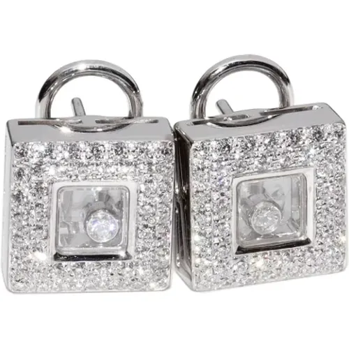 Pre-owned Metal earrings , female, Sizes: ONE SIZE - Chopard Pre-owned - Modalova