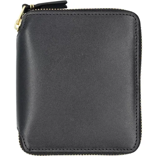 Schwarze Vertikale Reißverschluss Brieftasche Accessoires - Comme des Garçons - Modalova