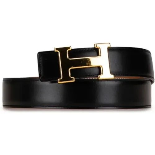 Pre-owned Leather belts , female, Sizes: ONE SIZE - Hermès Vintage - Modalova