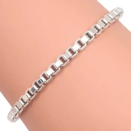 Pre-owned Silver bracelets , female, Sizes: ONE SIZE - Tiffany & Co. Pre-owned - Modalova