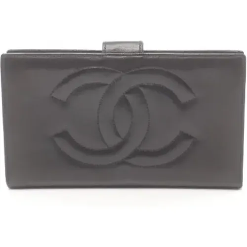 Pre-owned Leather wallets , female, Sizes: ONE SIZE - Chanel Vintage - Modalova