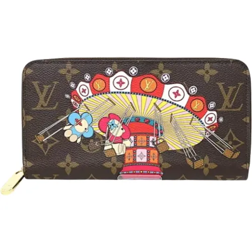 Pre-owned Canvas wallets , female, Sizes: ONE SIZE - Louis Vuitton Vintage - Modalova