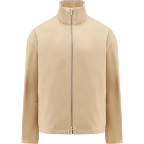Cotton Jacket with Zipper Closure , male, Sizes: L - Jil Sander - Modalova