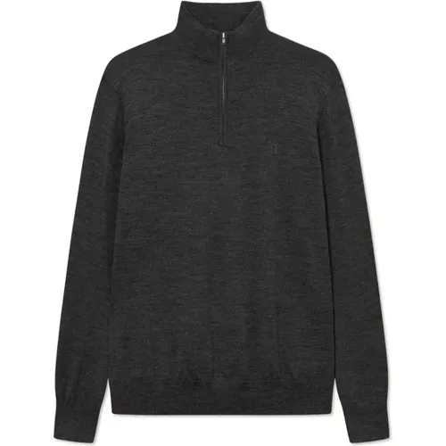 Greyson Half Zip Merino Strickpullover , Herren, Größe: S - Les Deux - Modalova