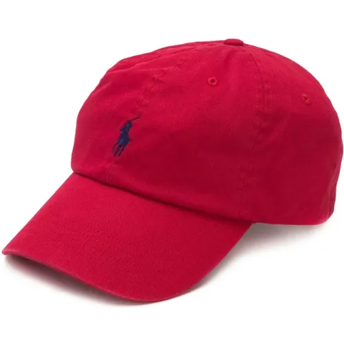 Stilvolle Rote Visor Cap für Männer - Ralph Lauren - Modalova