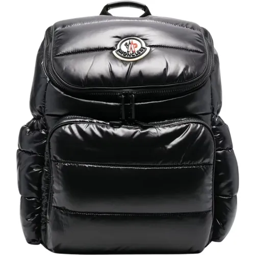 Stilvoller Schwarzer Mami-Rucksack - Moncler - Modalova