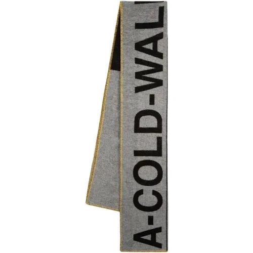 Large Logo Scarf - A Cold Wall - Wool - , male, Sizes: ONE SIZE - A-Cold-Wall - Modalova