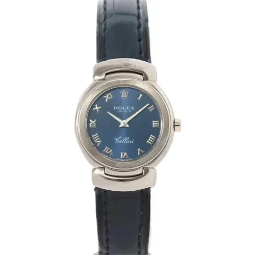 Pre-owned Metal Watch , female, Sizes: ONE SIZE - Rolex Vintage - Modalova