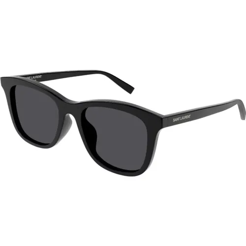 SL 587/K Sonnenbrille,SL 587/K Sunglasses in Havana/Green - Saint Laurent - Modalova
