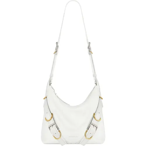 Ivory Crossbody Bag with Metallic Details , female, Sizes: ONE SIZE - Givenchy - Modalova