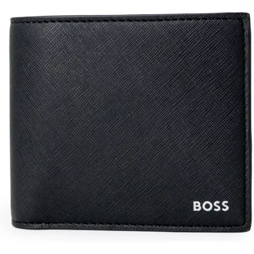 Minimalistische Polyester Brieftasche , Herren, Größe: ONE Size - Boss - Modalova