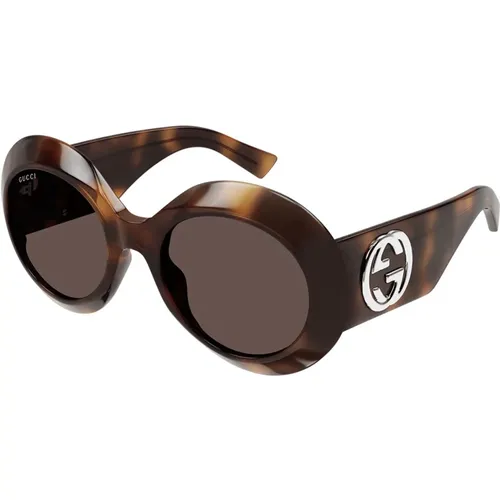 Vintage Style Sonnenbrille Gg1647S 009,Stylische Sonnenbrille Gg1647S - Gucci - Modalova