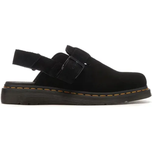 Suede Low Sandals , female, Sizes: 10 UK, 11 UK, 12 UK - Dr. Martens - Modalova