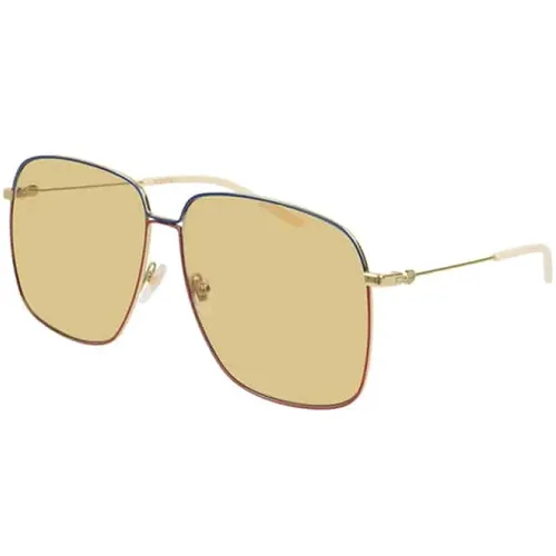 Gold Gg0394S Sunglasses , unisex, Sizes: 61 MM - Gucci - Modalova