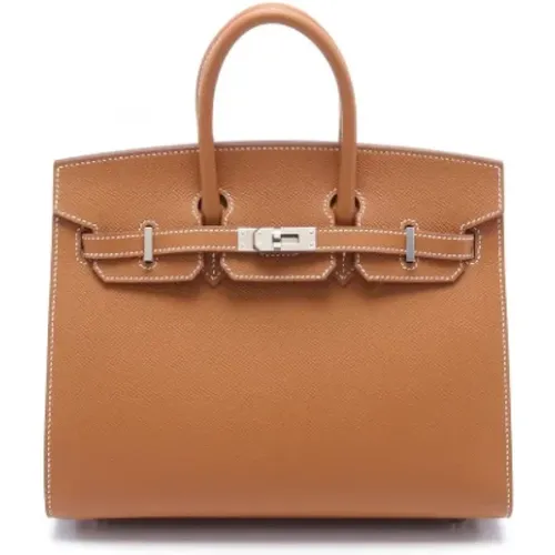 Pre-owned Leather handbags , female, Sizes: ONE SIZE - Hermès Vintage - Modalova