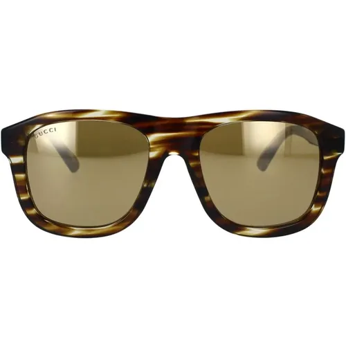 Quadratische Sonnenbrille , unisex, Größe: 54 MM - Gucci - Modalova