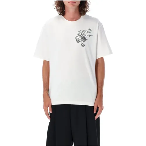 Tiger T-Shirt Oversized Fit , male, Sizes: M, XL - Kenzo - Modalova