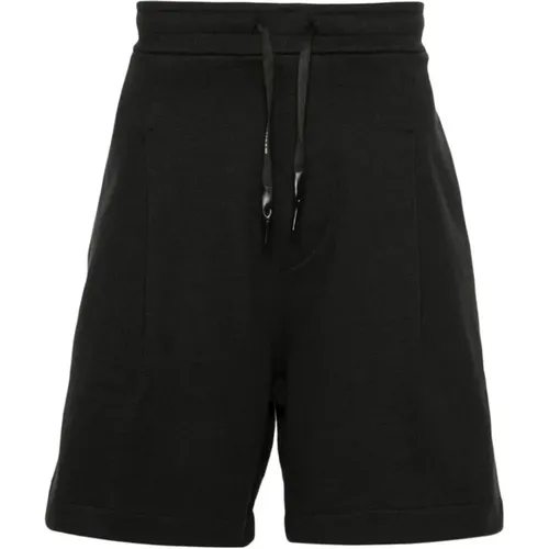 Schwarze Baumwoll-Jersey-Shorts , Herren, Größe: S - A Paper Kid - Modalova