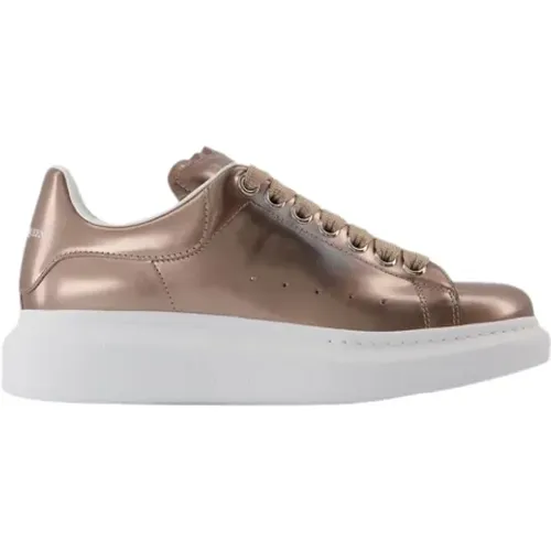 Leder sneakers , Damen, Größe: 36 EU - alexander mcqueen - Modalova