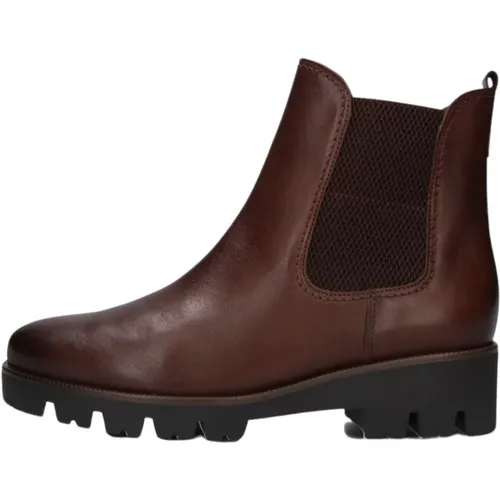 Trendige Chelsea Boots , Damen, Größe: 35 1/2 EU - Gabor - Modalova