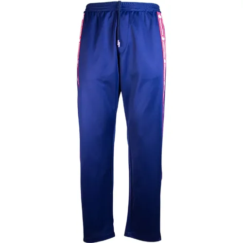 Blaue Logo Sweatpants , Herren, Größe: L - Dsquared2 - Modalova