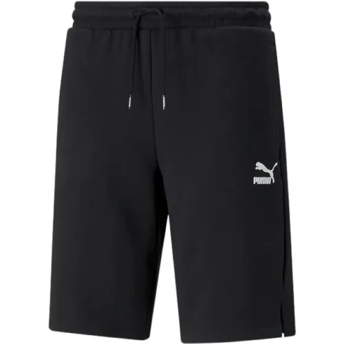Schwarze Clics Longline Shorts , Herren, Größe: XL - Puma - Modalova