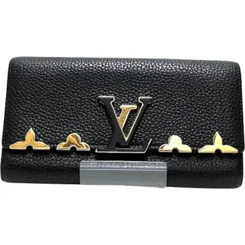 Pre-owned Leather wallets , female, Sizes: ONE SIZE - Louis Vuitton Vintage - Modalova