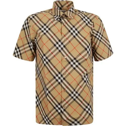 Casual Hemden für Männer , Herren, Größe: XL - Burberry - Modalova