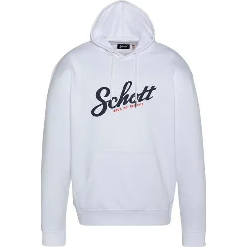 Kapuzenpullover Spencer , Herren, Größe: L - Schott NYC - Modalova