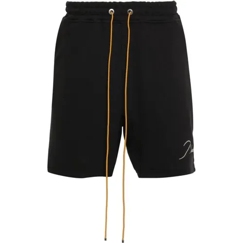 Cotton Shorts with Elastic Waistband , male, Sizes: L, S, M - Rhude - Modalova