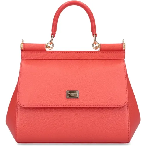 Handbag Medium , female, Sizes: ONE SIZE - Dolce & Gabbana - Modalova
