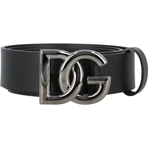 Belts , Herren, Größe: 110 CM - Dolce & Gabbana - Modalova