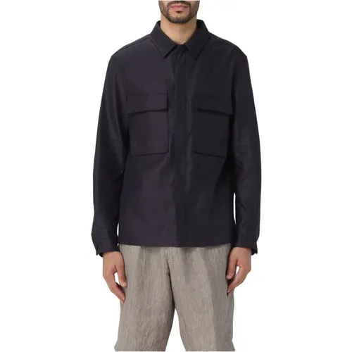 Overshirt Oasi , male, Sizes: XL, S - Ermenegildo Zegna - Modalova