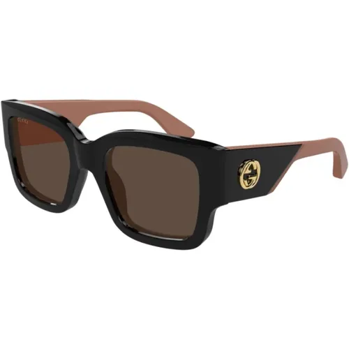 Stylish Sunglasses with Frames , unisex, Sizes: ONE SIZE - Gucci - Modalova