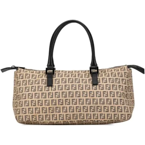 Pre-owned Canvas handbags , female, Sizes: ONE SIZE - Fendi Vintage - Modalova