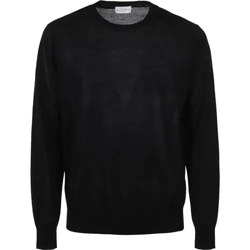 Round Neck PULLOVER,Round-neck Knitwear,Navy Rundhals Pullover Sweater - Ballantyne - Modalova