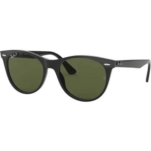 Wayfarer II Classic Sonnenbrille Polarisiert Grün , unisex, Größe: 55 MM - Ray-Ban - Modalova