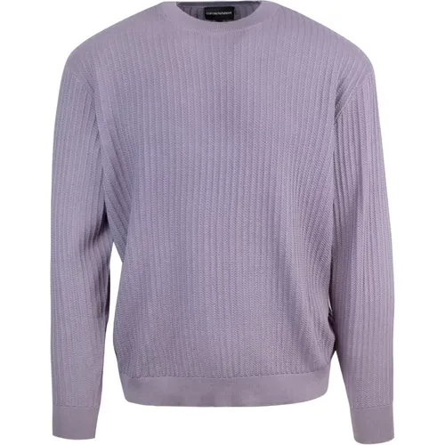 Knit Sweater , male, Sizes: M, XL, 2XL - Emporio Armani - Modalova