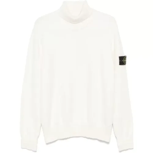 Compass Knit Cotton Sweater , male, Sizes: M, S, L - Stone Island - Modalova