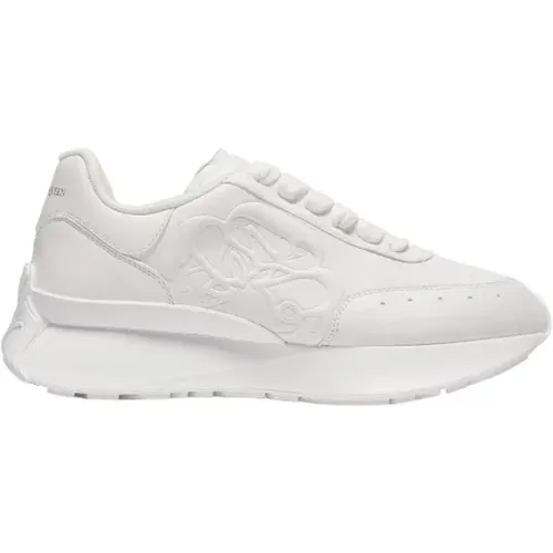 Leder sneakers Alexander McQueen - alexander mcqueen - Modalova